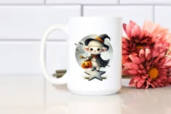 Cute Halloween Baby Lamb PNG Product Image 2