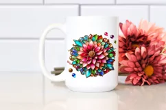 Watercolor Luxury Flower Splash Clipart Product Image 2