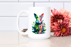 Abstract Vibrant Bunny PNG Product Image 2