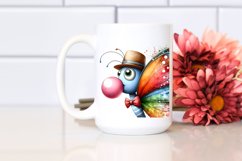 Quirky Colorful Butterfly Hat Blow Chewing Gum Product Image 2