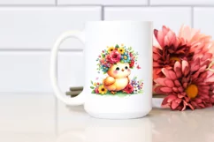 Funny Cute Owl Holding Pizza Slice Clipart Product Image 100