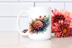 Colorful Stained Chrysanthemum, High-Res PNG Product Image 2