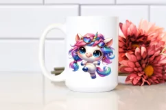 Dancing Baby Unicorn, Goofy and Expressive PNG Product Image 2