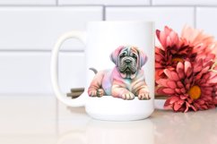 Colorful Mastiff Clipart Product Image 2