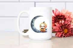 Cute Baby Parrot Halloween PNG Product Image 2