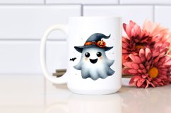 Whimsical Halloween Ghost Clipart Product Image 2