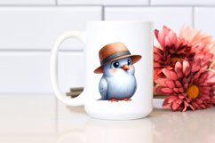 Sitting Dove Hat Clipart Product Image 2