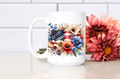 Detailed Flowers USA Colors Product Image 2