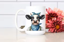 Cow Enthusiastic Housewife Bandana Cow Product Image 2