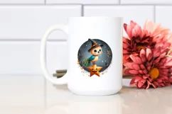 Retro Baby Peacock Halloween PNG Product Image 2