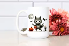 Simple Funny Halloween Clipart PNG Product Image 2