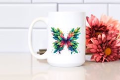 Vibrant Abstract Butterfly PNG Product Image 2