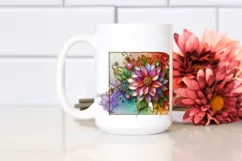 Watercolor Luxury Flower Splash Clipart Product Image 2