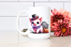 Vibrant Halloween Pig Costume | Sublimation | Clipart Product Image 2