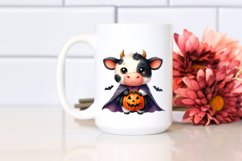 Cute Cow Halloween Suit Clipart Product Image 2