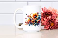 Vibrant Sunflower Abstract | Clipart Product Image 2