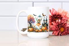 Vibrant Fairy Halloween Scene | Clipart Product Image 2