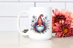 Winter Gnome,Watercolor PNG Product Image 2