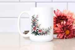 Vibrant Floral Frame Lily | Clipart Product Image 2