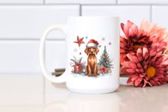 Christmas Vizsla PNG Product Image 2