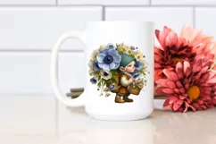 Detailed Digital Painting Small Gnome Clipart Product Image 2