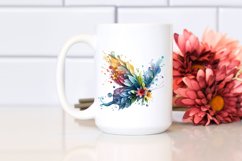 Vibrant Abstract Butterfly PNG Product Image 2