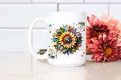 Watercolor Luxury Flower Splash Clipart Product Image 2