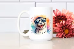 Funny Seal Sunglasses Tongue Clipart Product Image 2