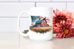 Detailed Barn USA Colors | Sublimation Clipart Product Image 2