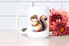 Colorful Chipmunk Clipart Product Image 2