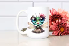 Detailed Dragonfly Vintage Clipart Product Image 2