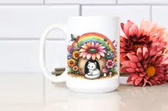 Cat House Made of Large Flower Product Image 2