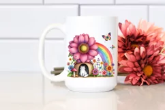 Cat House Made of Large Flower Product Image 2