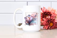 Shiny Metallic Crocus, Transparent PNG Product Image 2