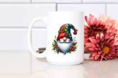 Christmas Gnome,Watercolor PNG Product Image 2