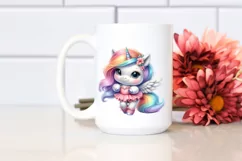Cute Baby Unicorn Dancer | Sublimation | Clipart Product Image 2