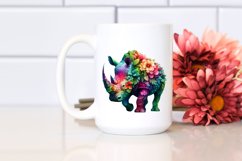 Vibrant 3D Rhino PNG Product Image 2