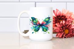 Abstract Butterfly PNG Product Image 2