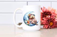 Watercolor Baby Walrus Clipart Product Image 1