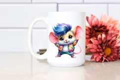 Funny Dancing Baby Mouse, Transparent PNG Product Image 2