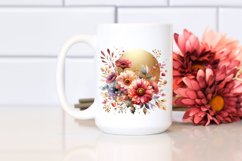 Abstract Vibrant Horizontal Frame | Sublimation | Clipart Product Image 2