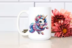 Baby Unicorn Gavotte Dancer PNG Product Image 2