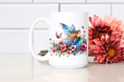 Watercolor Fairy Sublimation Clipart Product Image 2