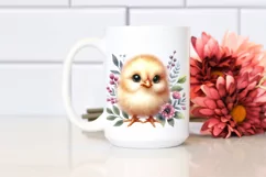Cute Chicken Portrait, Transparent PNG Product Image 2