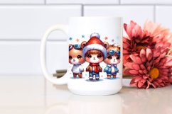 Enthusiastic Bear PNG Product Image 2
