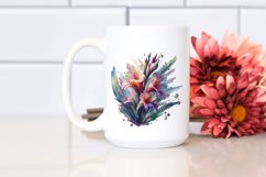 -Like Gladiolus in Abstract Watercolor Product Image 2