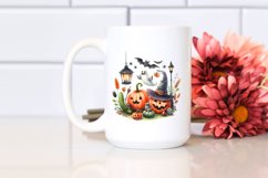 Simple Halloween Scene Clipart Product Image 2