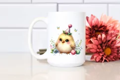 Baby Bird with Party Hat PNG Product Image 2