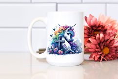 Vibrant Unicorn Clipart Product Image 2