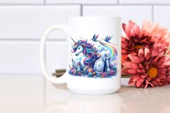 Vibrant Unicorn Clipart Product Image 2